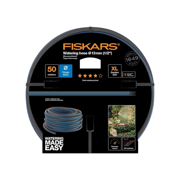 Fiskars 1027106 Sulama Hortumu 13 mm (1/2") 50m Q4 ürün görseli 1