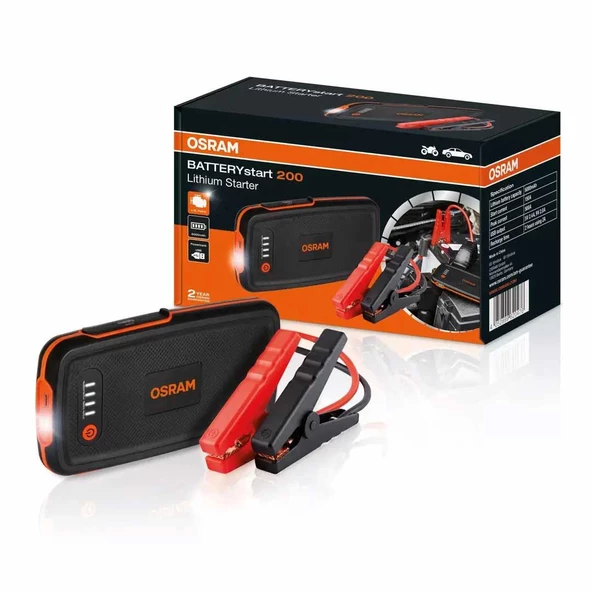 Osram Akü Takviye 3L 12V 6000MAH OBSL200 ürün görseli 1
