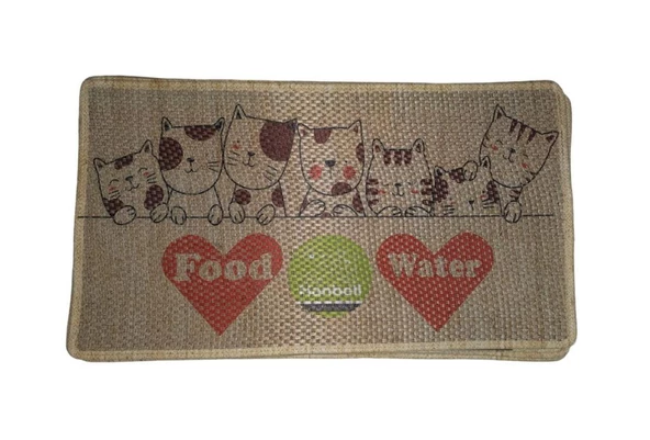 Nanbell Jüt Halı Kedi Tırmalama 70X43 cm Desenli No:12 ürün görseli 1
