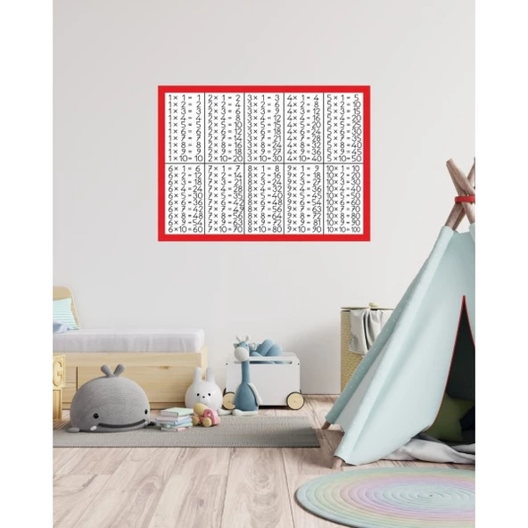ÇARPIM TABLOSU 07 PVC 1mm 70x50 cm - Resim 2