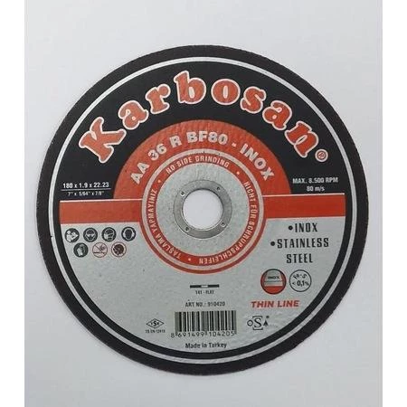 Karbosan Thinline İnox Kesici 180X1,9X22,23 mm ürün görseli 1
