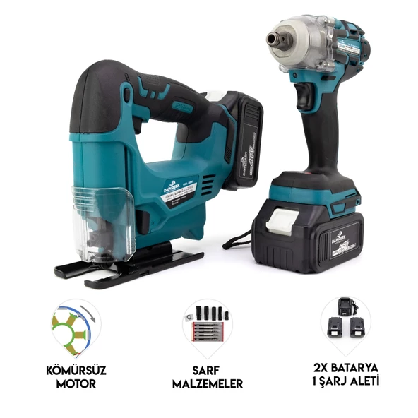 Dawreek İKİLİ SET MK350 (Ş.Dekupaj+S.SIKMA) ürün görseli 1