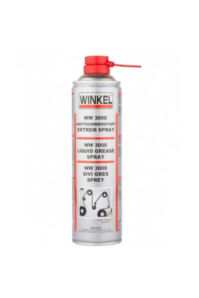 Winkel Ww 3000 Sıvı Gres Sprey Zincir Yağlama 500 Ml. ürün görseli 1