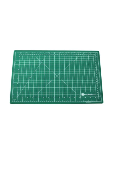 hodbehod A2 Kesim Altlığı Hobi Cutting Mat Cetvel Yeşil 60cmx45cm ürün görseli 1