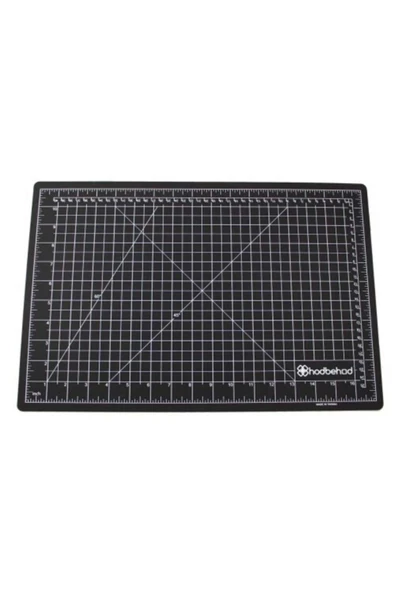 hodbehod A1 Büyük Boy Siyah Çift Taraflı Kesim Tablası Cutting Mat 60x90cm ürün görseli 1