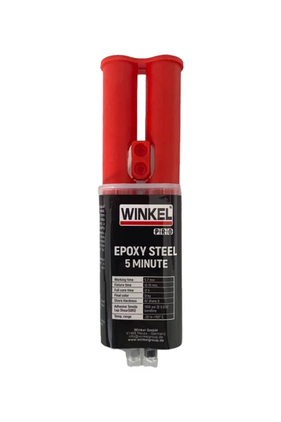 Winkel Pro Metal Mix 5 Minute Metal Seramik Tamir Dolgu Epoksi Çok Amaçlı Yapıştırıcı 25gr ürün görseli 1