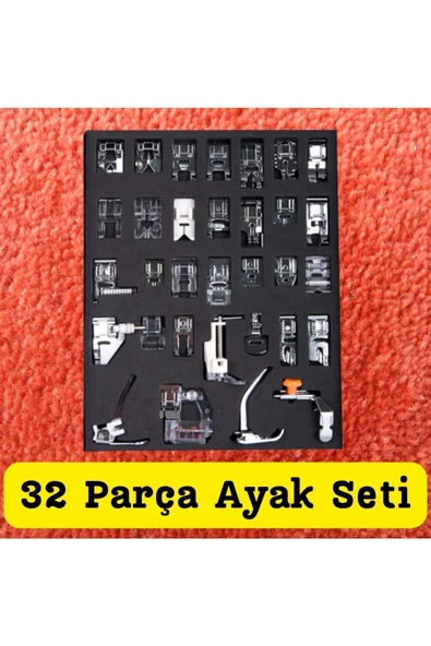 SİNGER Singer Dikiş Makinesi Ayak Seti - Resim 3