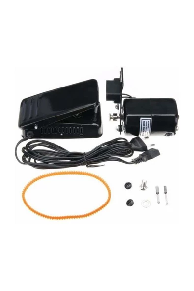 İşkur Makina Ev Tipi 250w 10500 Rpm Aile Dikiş Makinesi Motoru Ve Pedalı ürün görseli 1