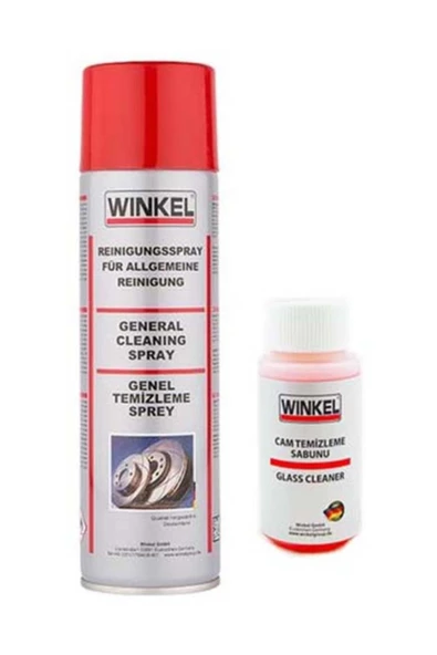 Winkel Fren Balata Genel Temizleme Sprey 500ml Ve Cam Temizleme Sabunu ürün görseli 1