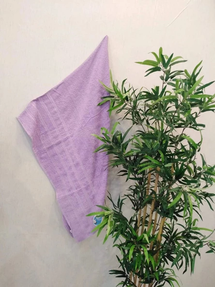 NİVEMESHOME LİLA BANYO HAVLUSU ÇINAR - Resim 2