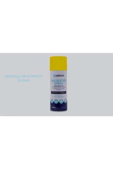 Platinet Basınçlı Hava Spreyi (air Duster) - Resim 2
