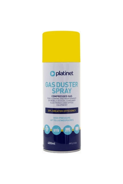 Platinet Gas Duster Spray Basınçlı Hava Spreyi 3,5 Bar ürün görseli 1