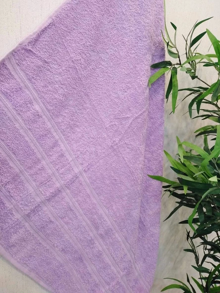NİVEMESHOME LİLA BANYO HAVLUSU ÇINAR ürün görseli 1