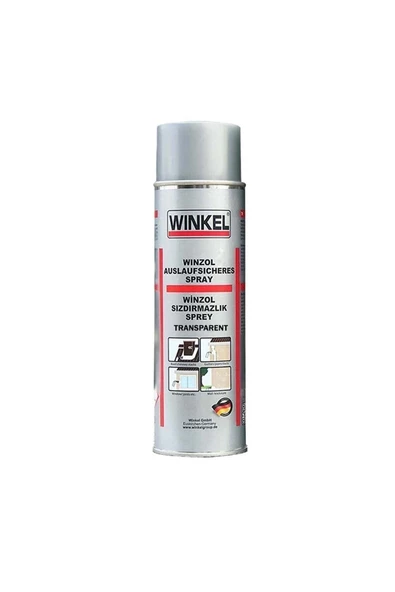 Winkel Winzol Şeffaf Su Geçirmez Sızdırmaz Kauçuk Kaplama Sprey 500 Ml ürün görseli 1