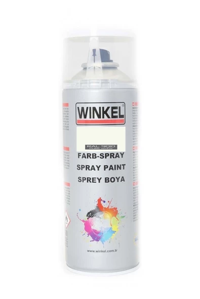 Winkel Akrilik Ral 9010 Beyaz Parlak Pure White Gloss Sprey Boya 400 Ml ürün görseli 1