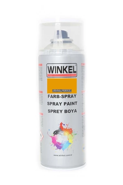 Winkel Akrilik Ral 1007 Nergis Sarı Sprey Boya 400 Ml ürün görseli 1