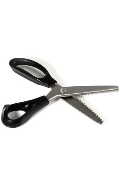 Taksun Surfile Terzi Makası Zig - Zag 25 Cm 15 Diş 3 Mm Diş Derinliği ürün görseli 1
