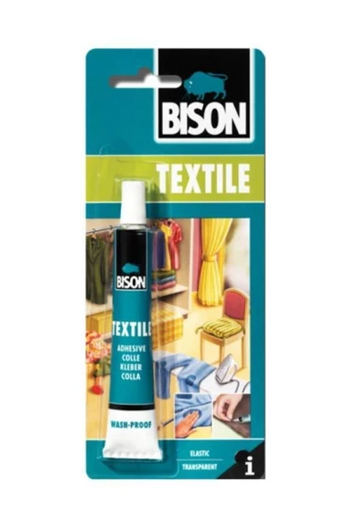 Bison Tekstil Her Çeşit Kumaş Için Yırtık Ve Delik Tamirat Yapıştırıcısı (25 ml) ürün görseli 1