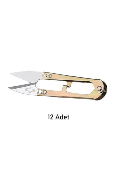 Golden Eagle Tc-805 Iplik Temizleme Makası Metal 12 Adet ürün görseli 1