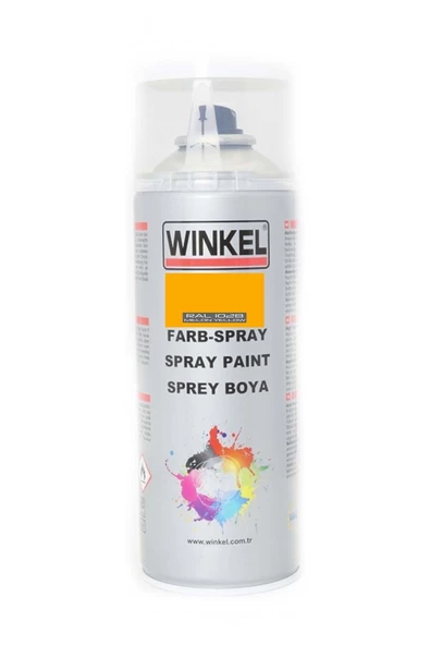 Winkel Akrilik Ral 1028 Kavun Sarısı Sprey Boya 400 Ml ürün görseli 1