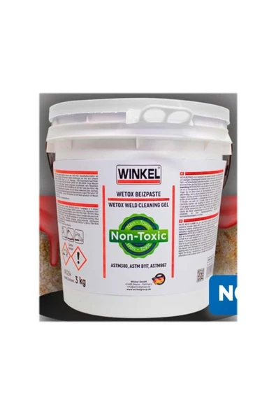 Winkel Wetox Toksik Içermeyen Kaynak Temizleme Jeli 3 Kg ürün görseli 1