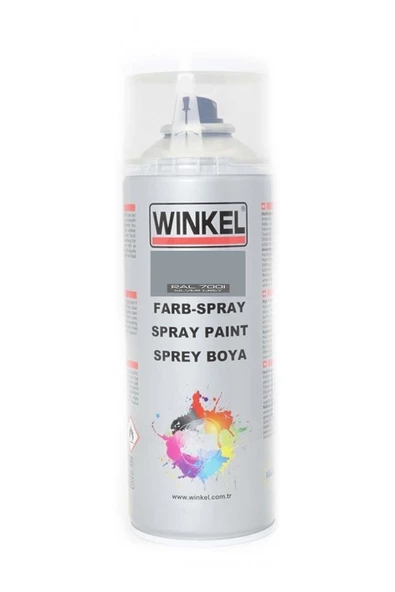 Winkel Akrilik Ral 7001 Gümüş Gri Sprey Boya 400 ml ürün görseli 1
