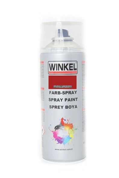 Winkel Akrilik Ral 3000 Ateş Kırmızı Sprey Boya 400 Ml ürün görseli 1