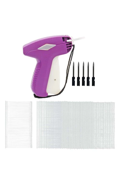 hodbehod Standart 45mmtekstil Kılçık Ve Tabancası Ve 5 Li Yedek Iğnesi Set ürün görseli 1