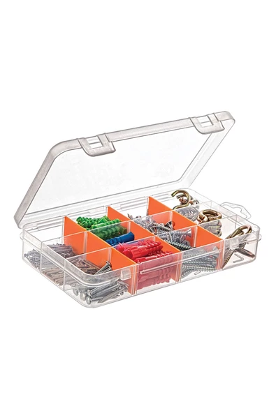 Hoop Super-bag 12 Bölmeli Beta Organizer Ve Vida, Çivi, Dübel Seti - Asr5004 ürün görseli 1