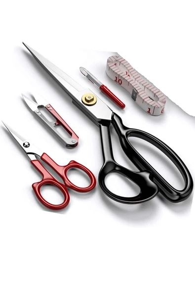 hodbehod Çelik Profesyonel Kumaş Kesim Makası Set 9 No 23cm ürün görseli 1