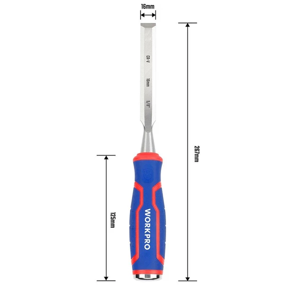 WORKPRO WP243007 16MM Profesyonel İskarpela - Resim 5