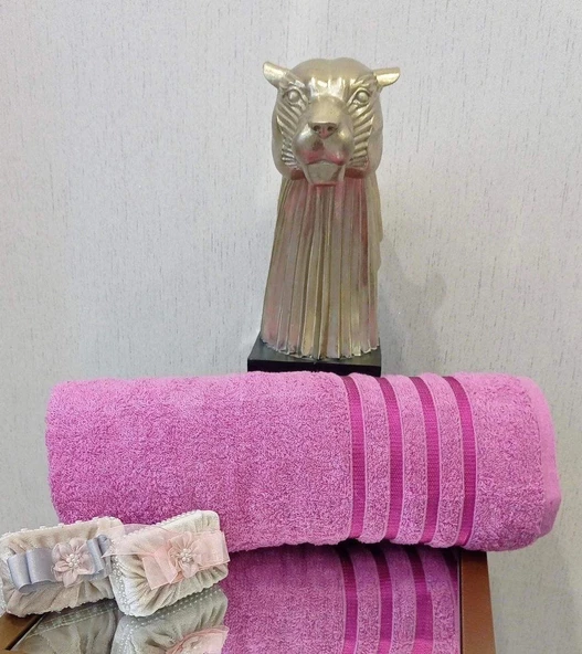 NİVEMESHOME POLOLİFE LİLA BANYO HAVLUSU ürün görseli 1
