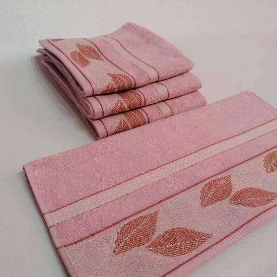 ÖZDİLEK JULİNA PEMBE BAMBU HAVLU ürün görseli 1