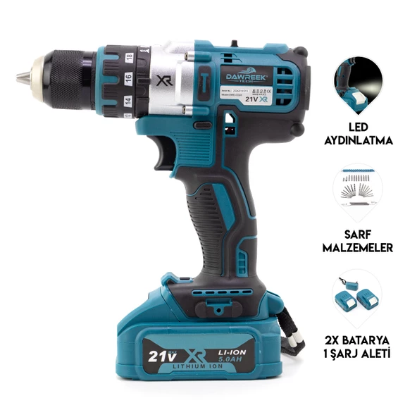 Dawreek 10mm Çelik Mandren Vidalama MkD5P ürün görseli 1