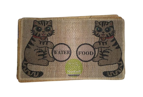 Nanbell Jüt Halı Kedi Tırmalama 70X43 cm Desenli No:7 ürün görseli 1