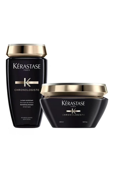 Chronologiste Canlandırıcı Bakım Seti Şampuan 250 Ml + Maske 200 Ml ürün görseli 1