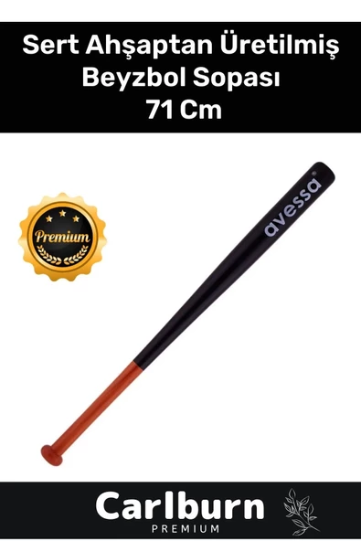 Premium Özel Üretim Mükemmel Kavrayışlı Kırılmaz Kaliteli Ahşap 28 inc Baseboll Beyzbol Sopası 71 Cm ürün görseli 1