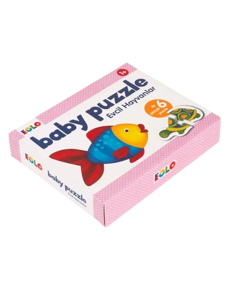 Eolo Baby Puzzle Evcil Hayvanlar - Resim 2