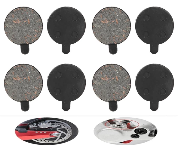 Onvo 012 X Plus Elektrikli Scooter Fren Balatası 8'li ürün görseli 1