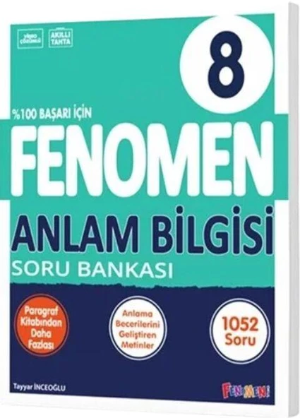 8. Sınıf Anlam Bilgisi Fenomen Soru Bankası Fenomen Okul Yayınları ürün görseli 1