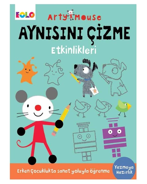 3-6 Yaş Arty Mouse Aynısını Çizme Etkinlikleri Eolo Yayınları ürün görseli 1