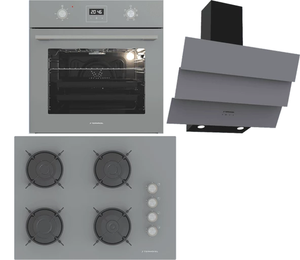 Termikel Ankastre Set (BO O64D5C A + BH P7144C A + CH S6532C BA) ürün görseli 1