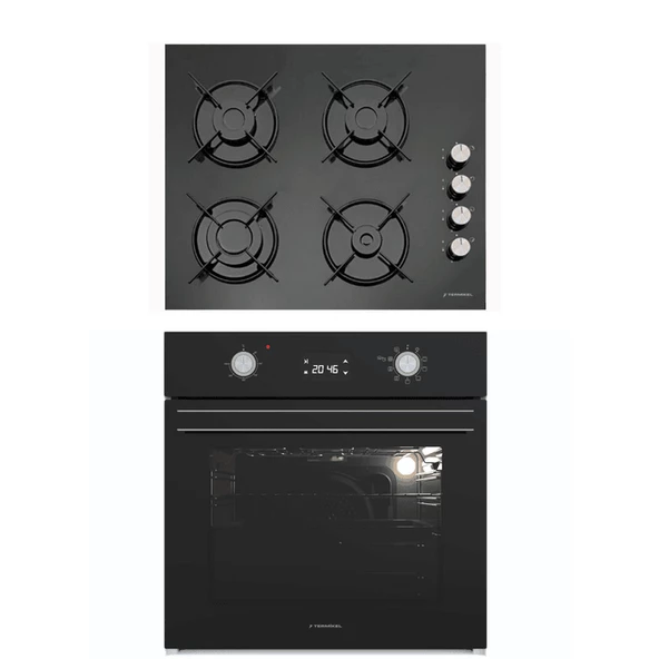 Termikel Ankastre Set (BO O6555C DB + BH P6144C B) ürün görseli 1