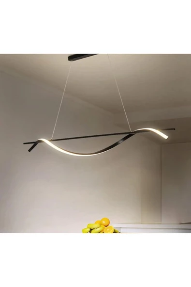 Demirkapı / 120 cm / Sarkıt Avize / Antrasit Gövde / 3 Renk Işık ürün görseli 1