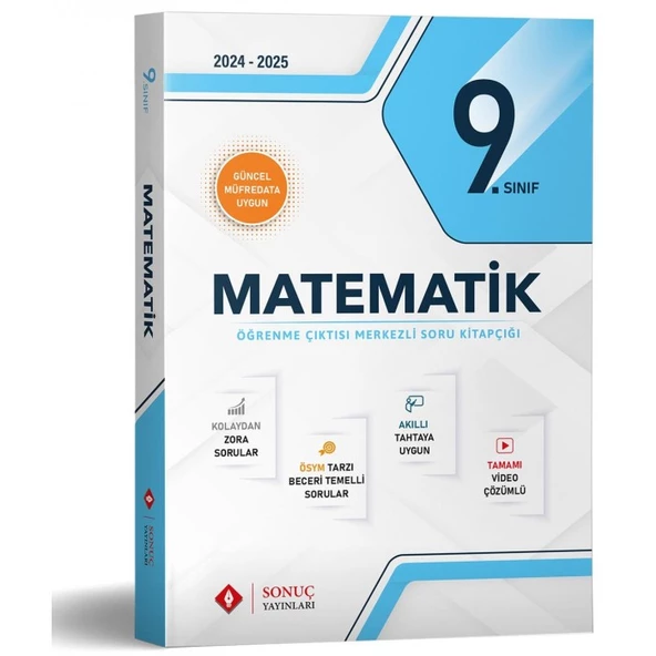 SONUÇ 9.SINIF MATEMATİK GÜNCEL MÜFREDATA UYGUN ürün görseli 1