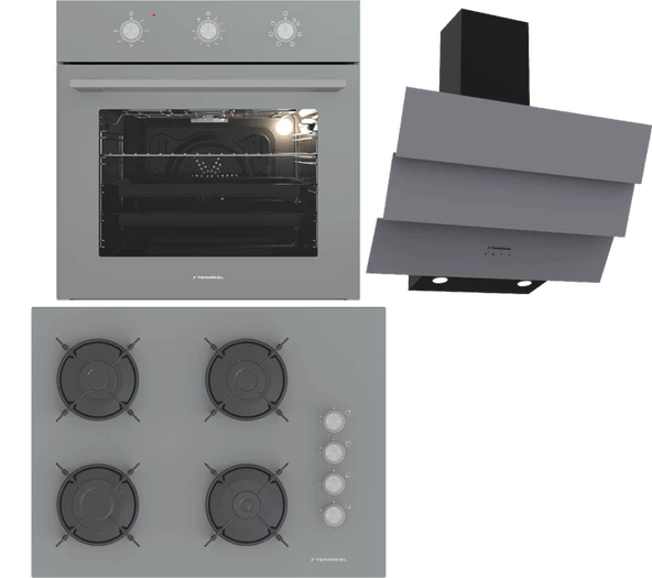 Termikel Ankastre Set (BO O6435C A + BH P7144C A + CH S6532C BA) ürün görseli 1