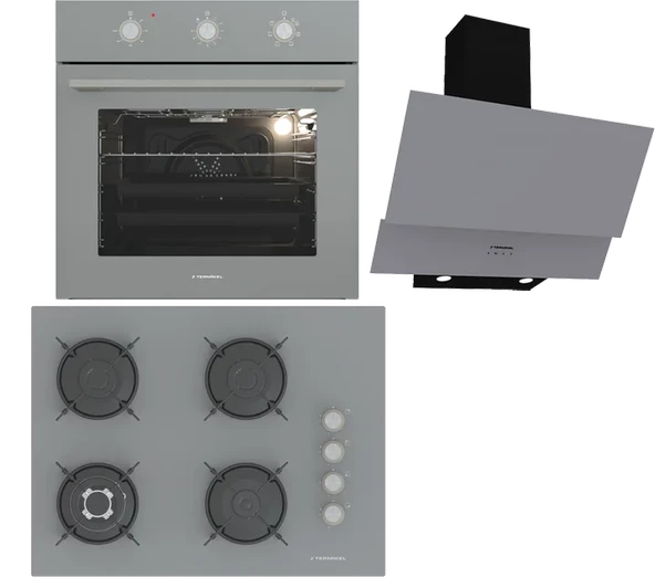 Termikel Ankastre Set (BO O6435C A + BH P7194C A + CH C6532C BA) ürün görseli 1