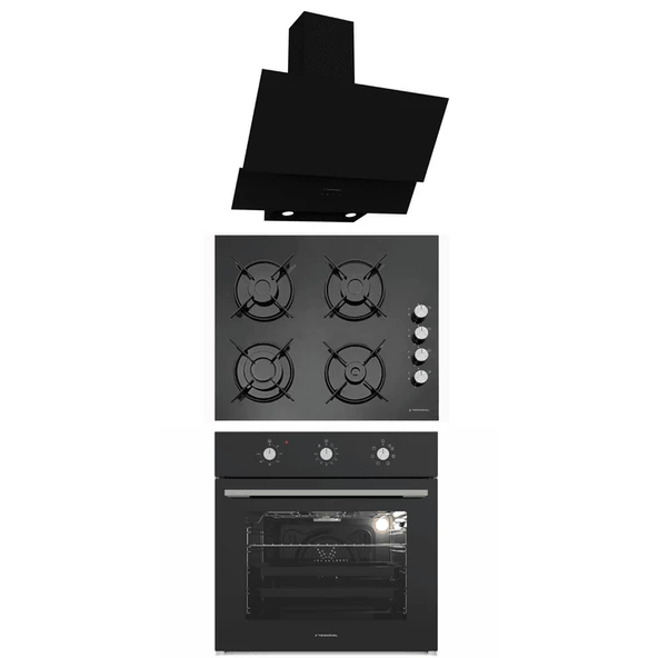Termikel Ankastre Set (BO O6435C B + BH P6144C B + CH C6532C BB) ürün görseli 1
