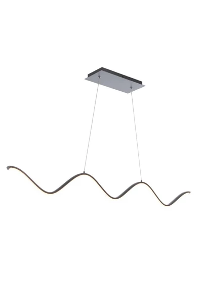 Sajdova / Sarkıt Avize / 100 cm / Antrasit Gövde / 3 Renk Işık - Resim 4