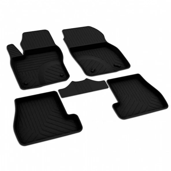 Ford Focus 3 Ferrous 4D Havuzlu Kauçuk Paspas 2011 2015 ürün görseli 1